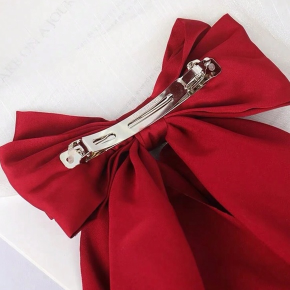 Elegant Large Size Bow Hair Clip - Picture 6 of 7